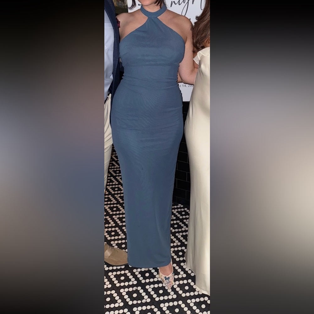 Lulu’s Maxi blue dress